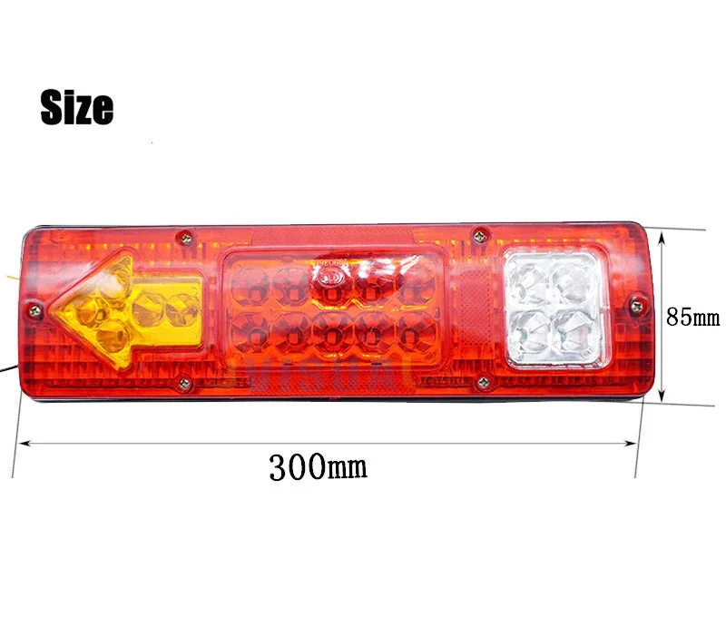 Led Trailer Lights 2Pcs 12V Trailer Truck Caravan 19 Led Taillight Tail Rear Light T - Image 4
