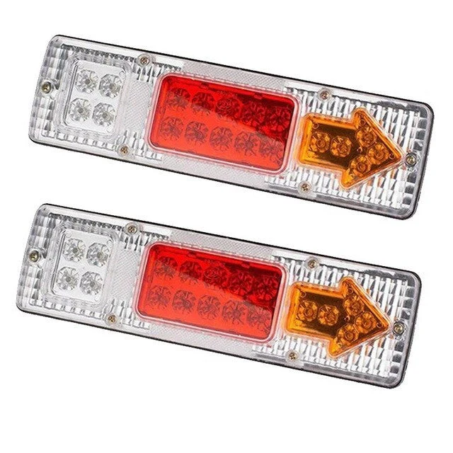 Led Trailer Lights 2Pcs 12V Trailer Truck Caravan 19 Led Taillight Tail Rear Light T - Image 5