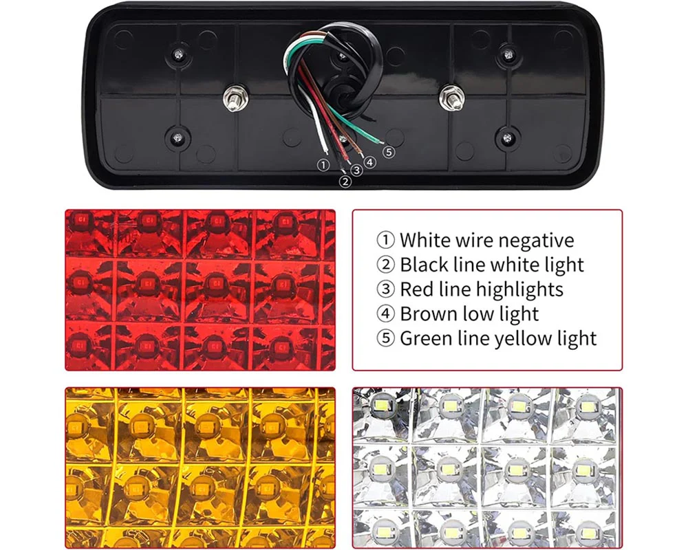 Trailer Lights LED Tail Lights 12V - Image 7