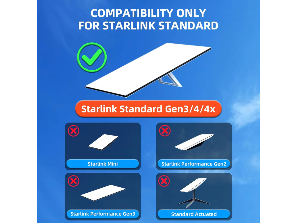 Starlink Gen 3 Mount Extra Long Adjustable - Image 9