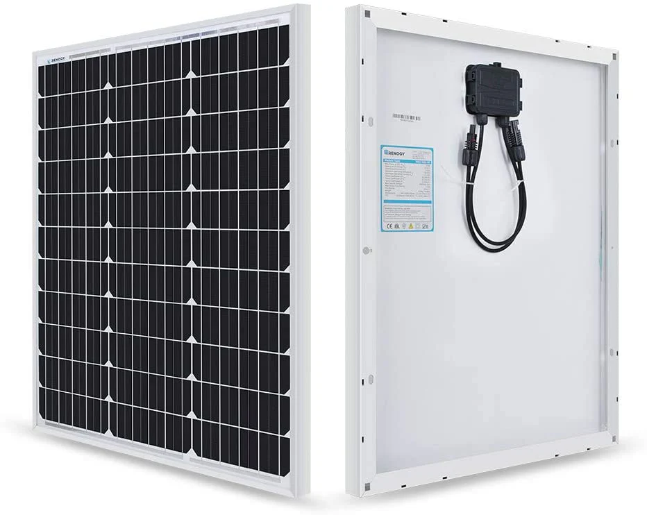 Monocrystalline Solar Panel 50W 12V with controller and mount - Image 5