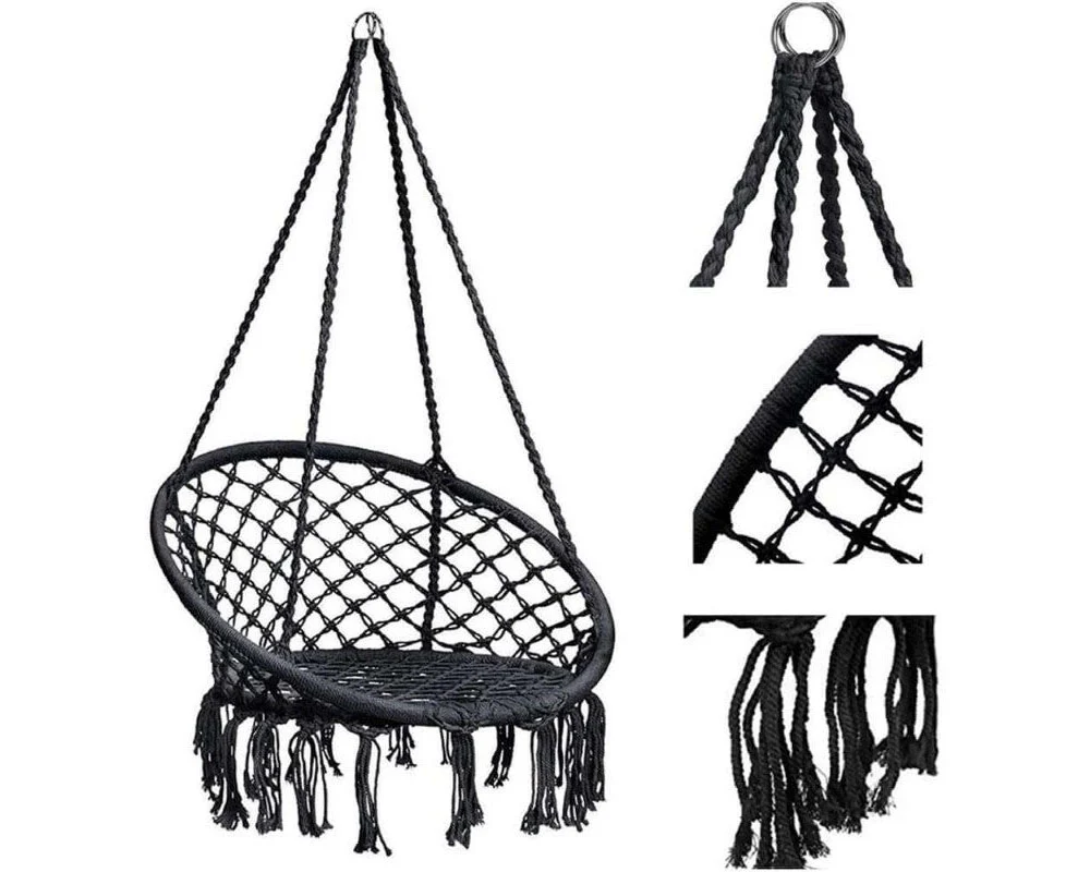 Macrame Hanging Chair - Image 2