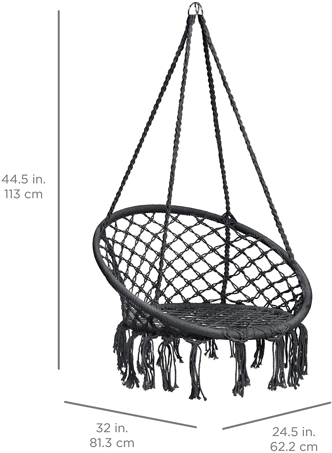 Macrame Hanging Chair - Image 6