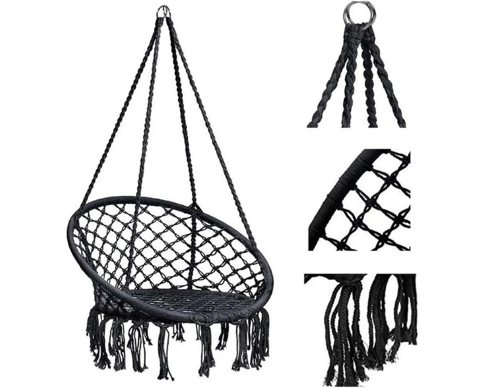 Macrame Hanging Chair - Image 8