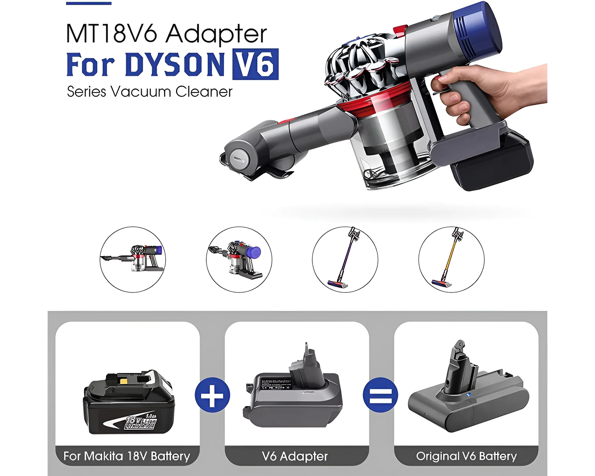 Adapter for Dyson V6 Battery - Image 4