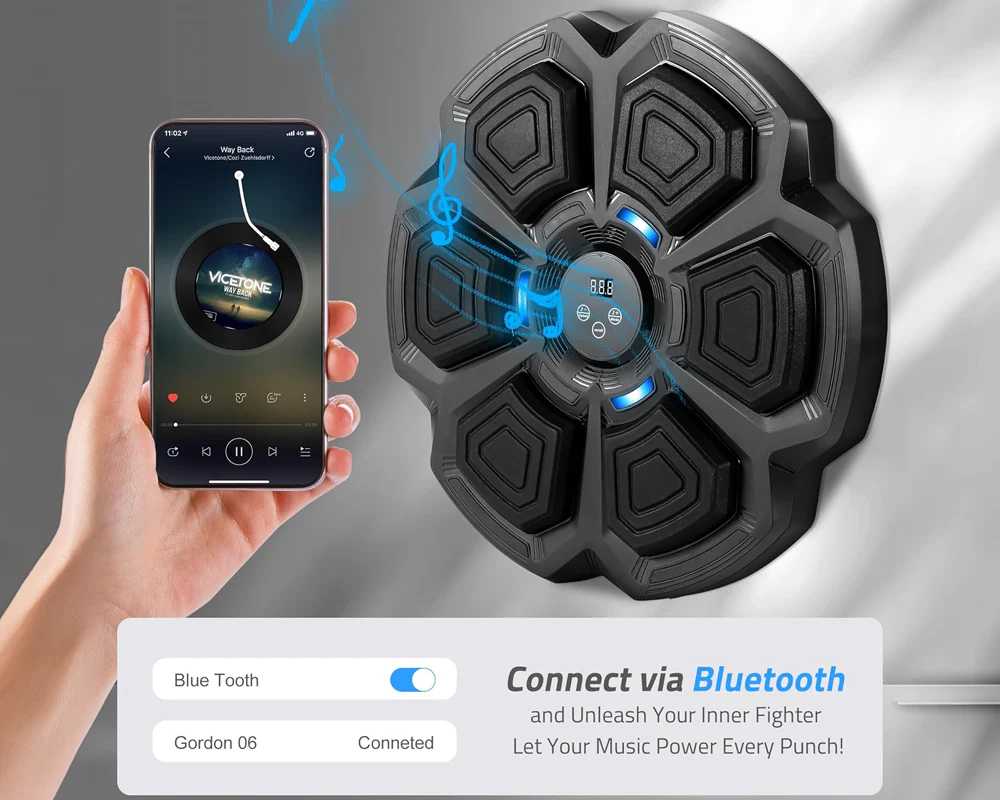 Bluetooth Music Boxing Machine - Wall-Mounted - Image 2