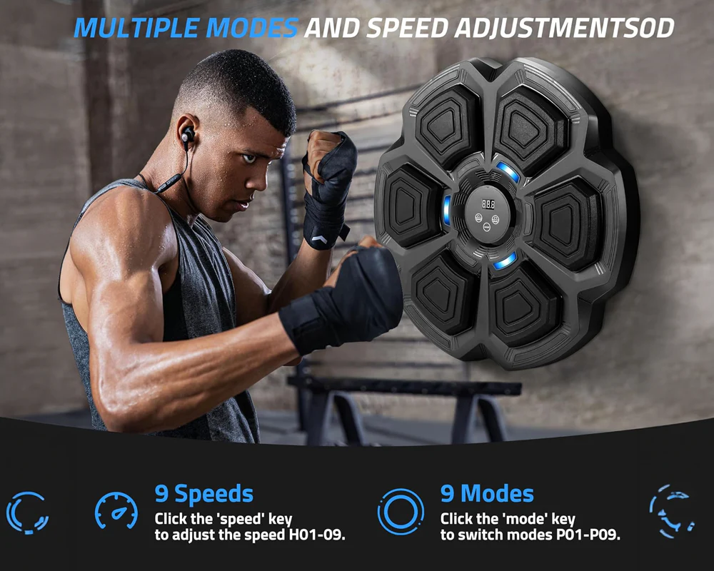 Bluetooth Music Boxing Machine - Wall-Mounted - Image 4