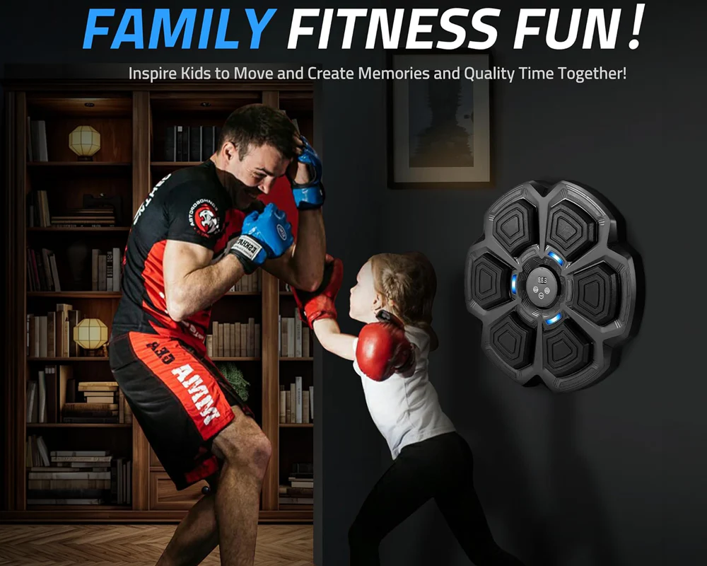 Bluetooth Music Boxing Machine - Wall-Mounted - Image 5