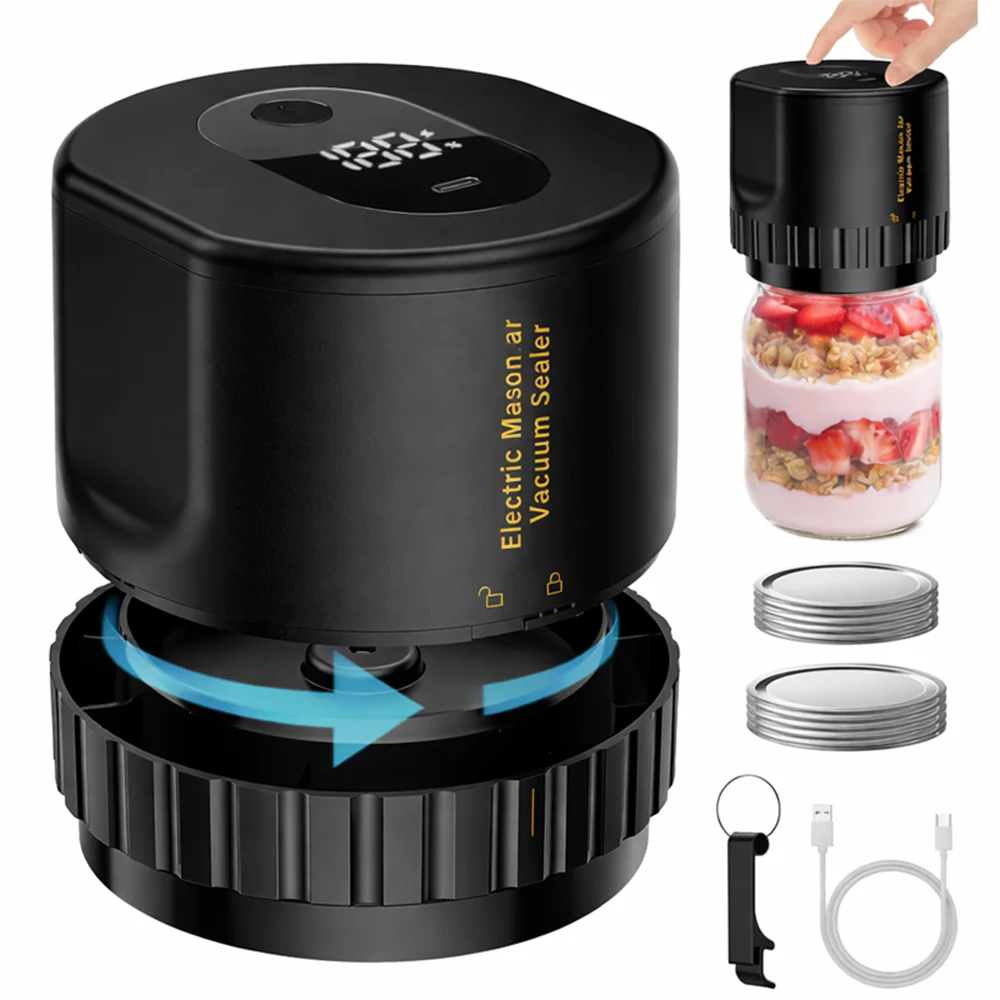 Electric Mason Jar Vacuum Sealer