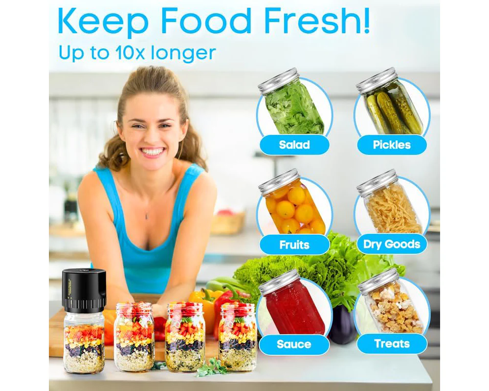 Electric Mason Jar Vacuum Sealer - Image 2