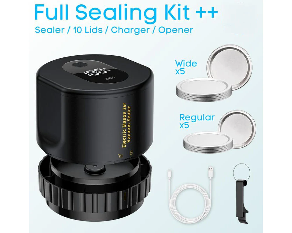 Electric Mason Jar Vacuum Sealer - Image 3