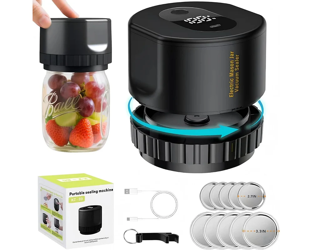 Electric Mason Jar Vacuum Sealer - Image 6