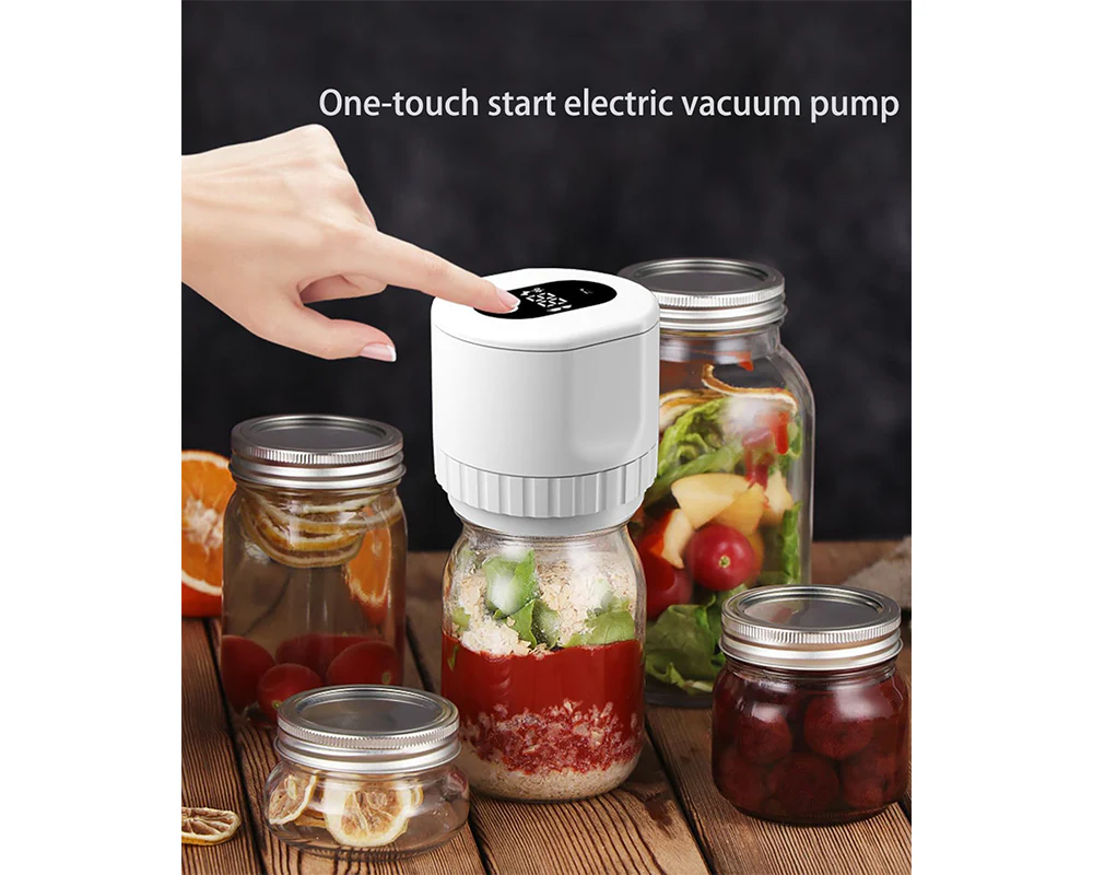 Electric Jar Vacuum Sealing Machine Kit - Image 8
