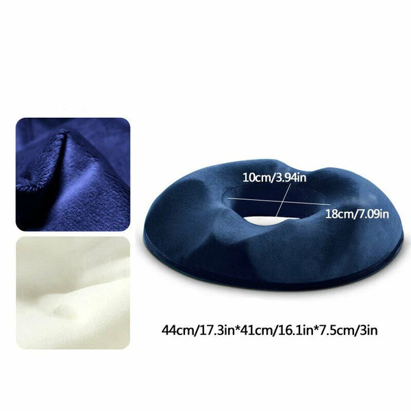 Memory Foam Donut Seat Cushion - Image 4