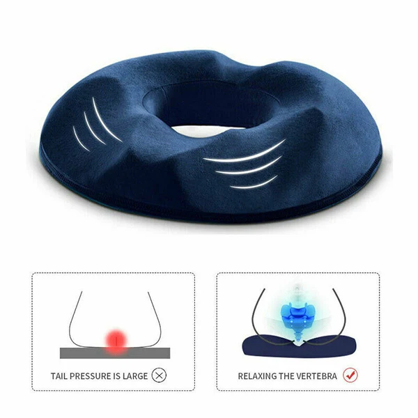 Memory Foam Donut Seat Cushion - Image 5