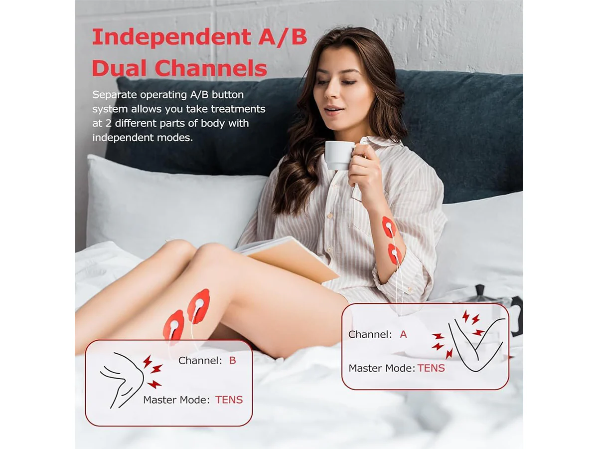 Tens Machine Tens Ems Massager Muscle Stimulation - Image 4