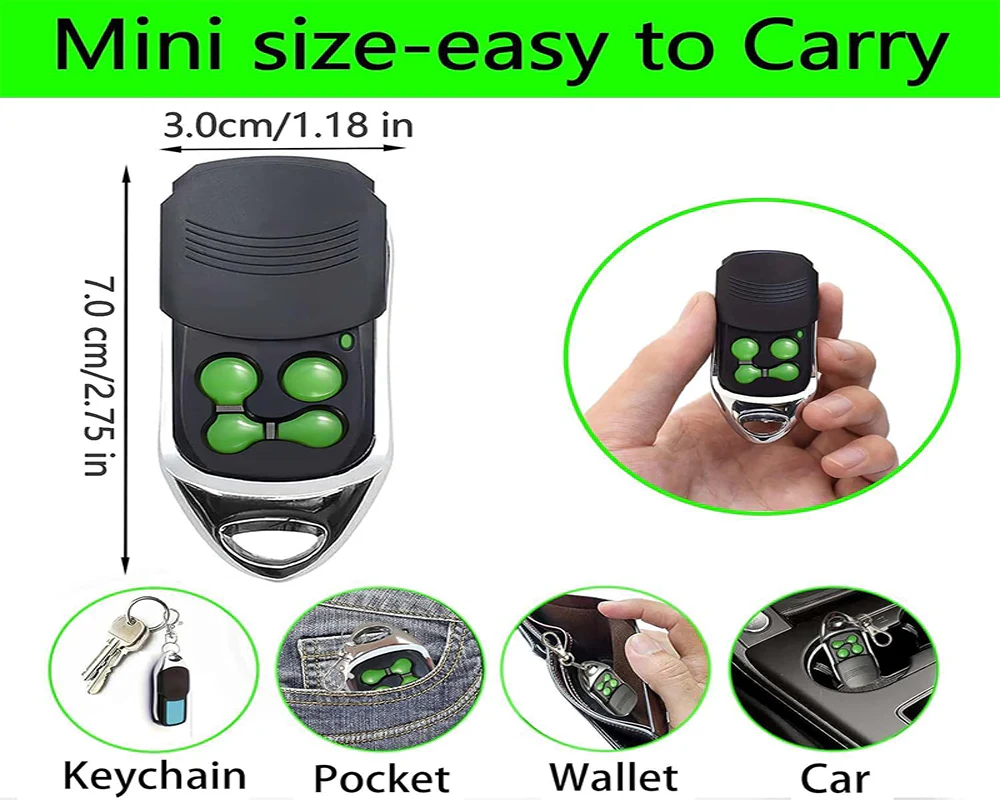 Merlin M842 M832 M844 Garage Remote Replacement - Image 2
