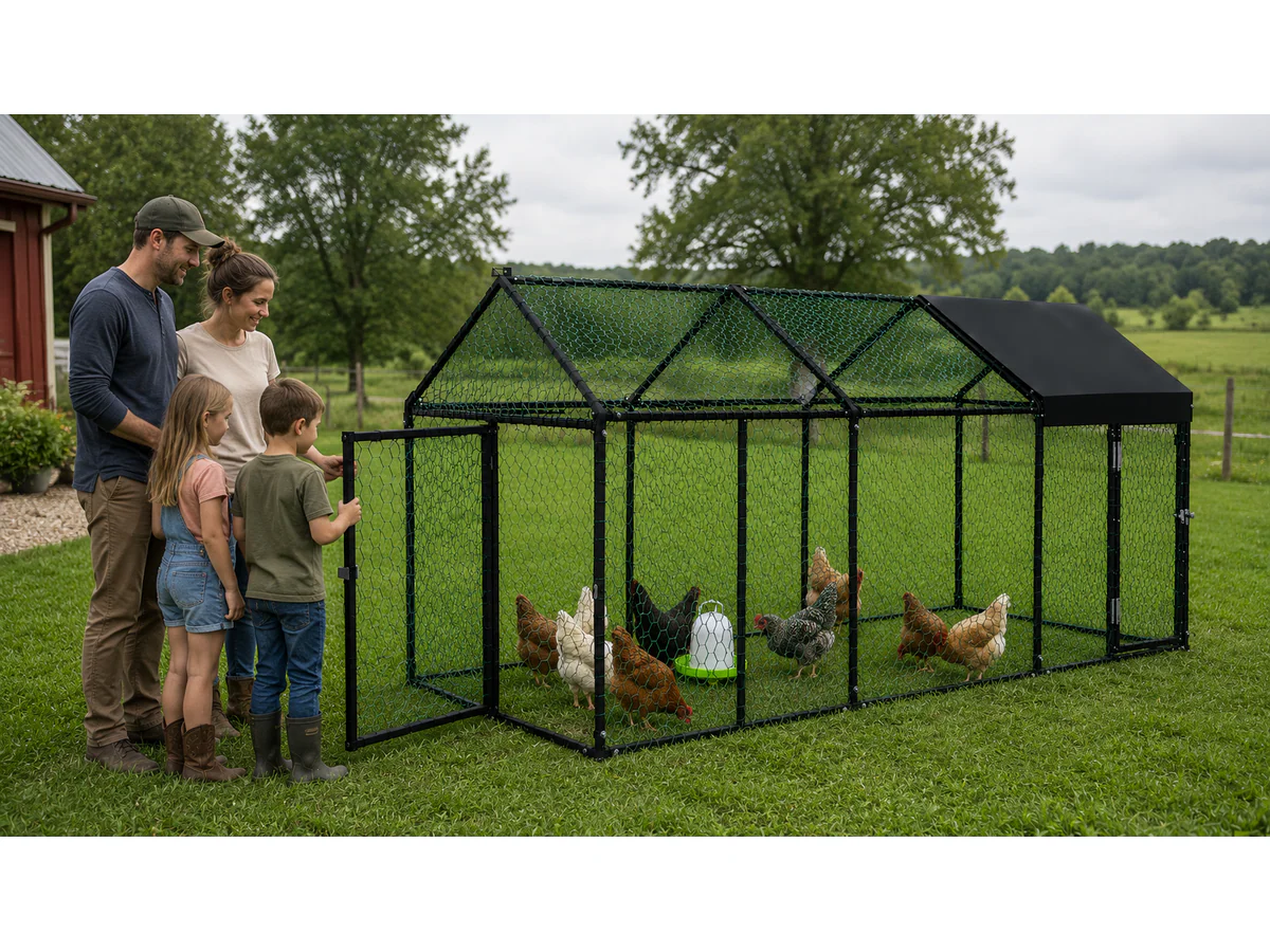 Outdoor Chicken Coop Run - Image 5