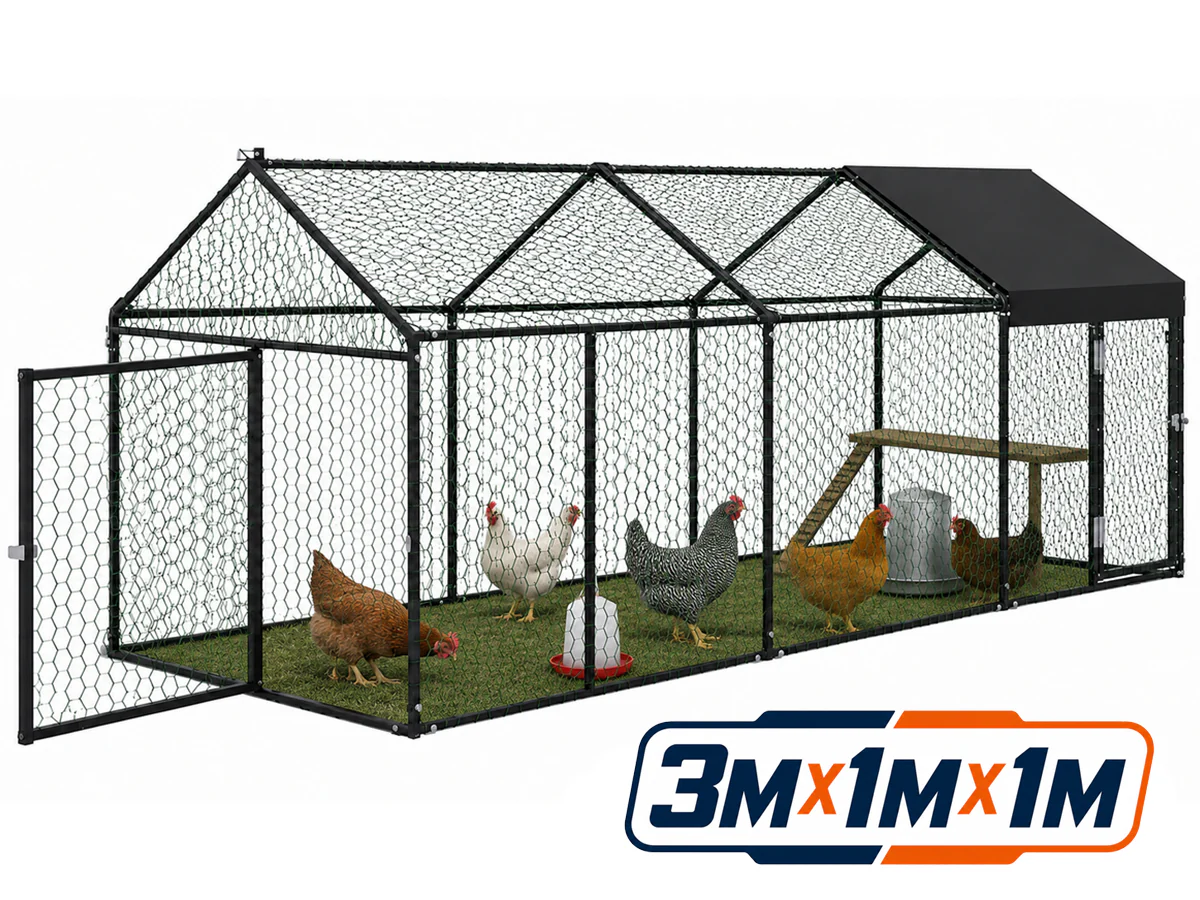 Outdoor Chicken Coop Run - Image 9