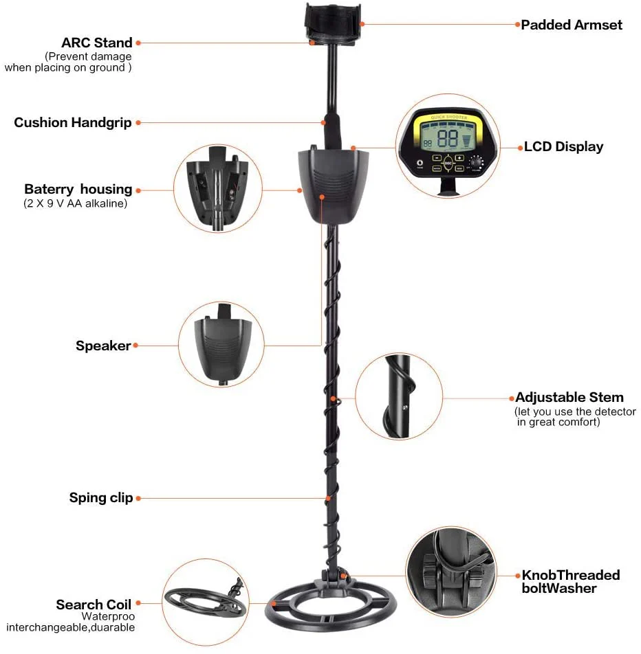 MD3030 Metal Detector - Image 5
