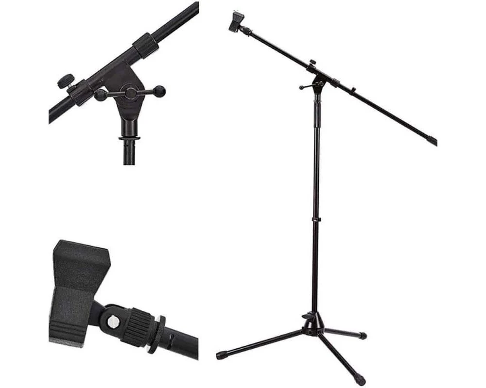 Microphone Stand Tripod Boom Microphone Stand - Image 9