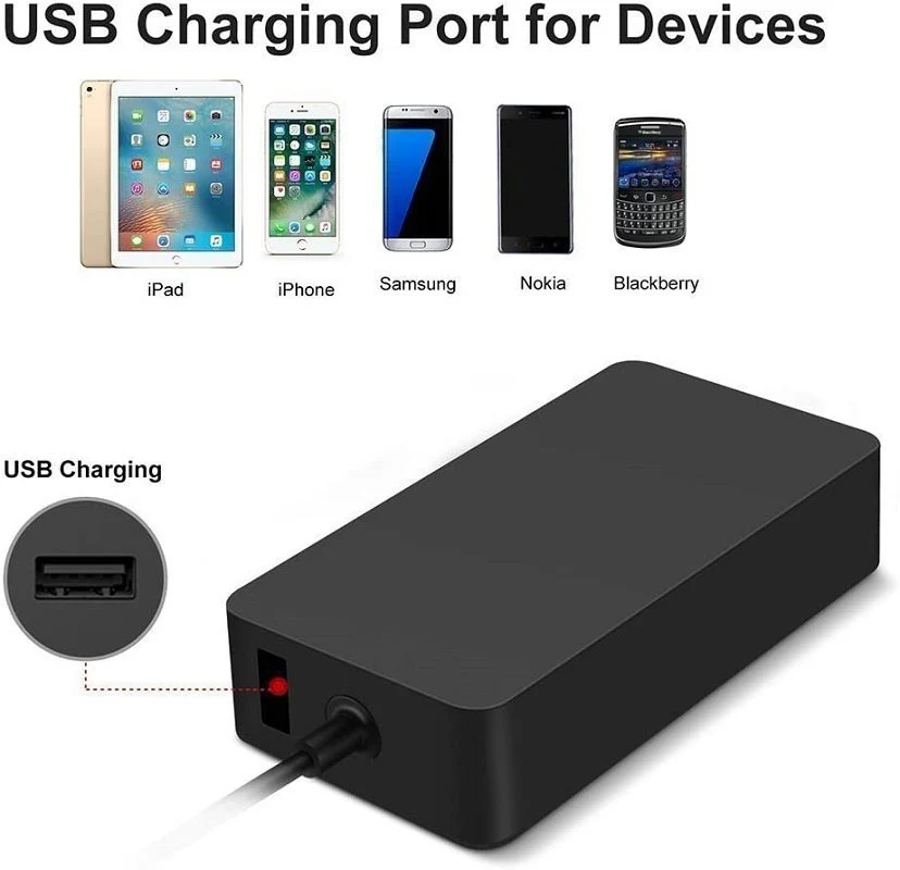 Replacement Surface Pro 3/4/5 Charger 70W 15V 4A - Image 2