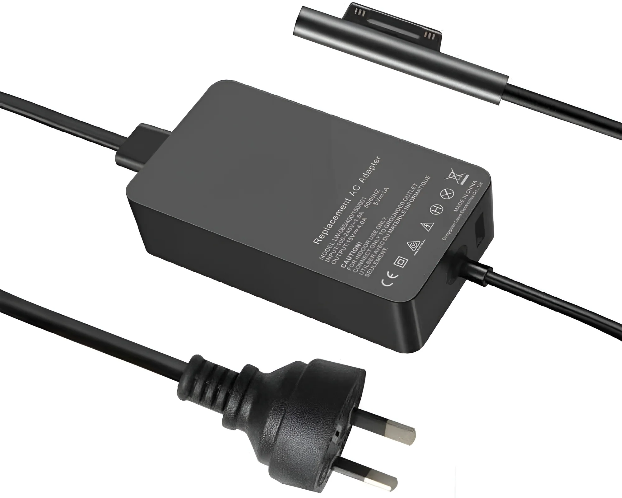Replacement Charger for Microsoft Surface Pro X/7/6/5/4/3 65W - Image 2