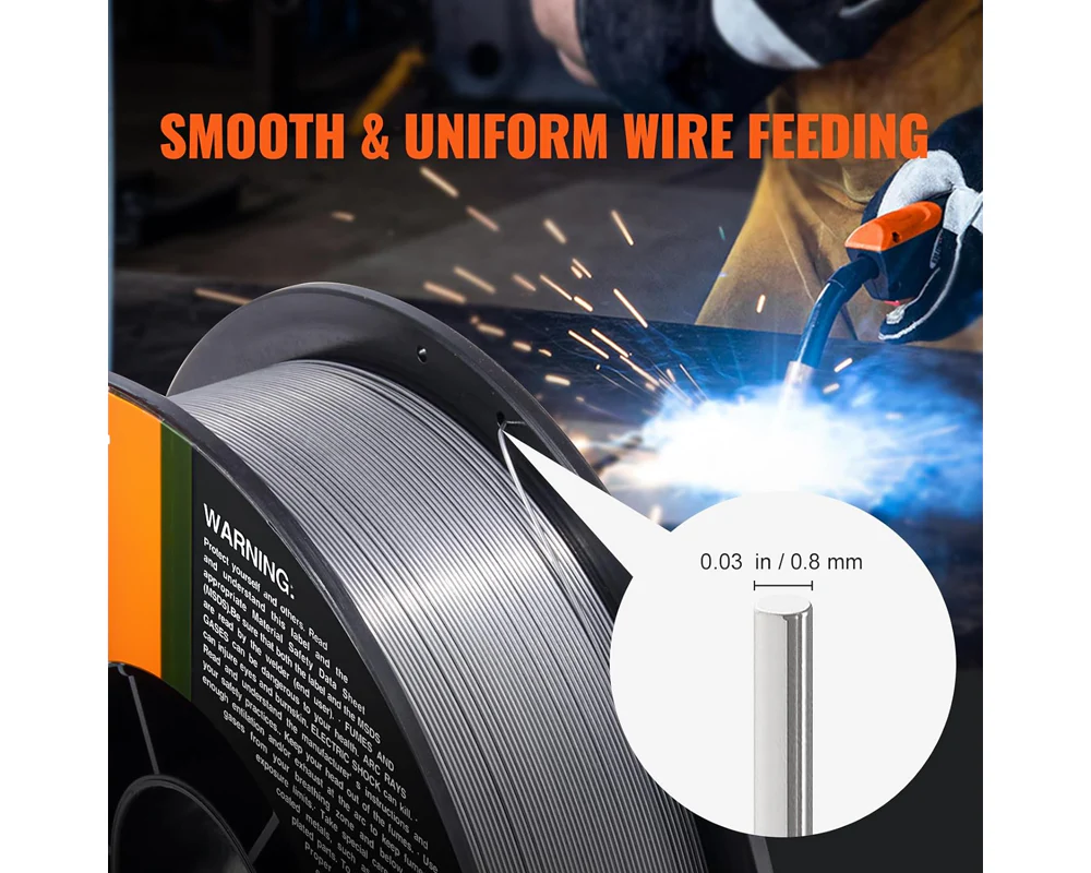 Mig Welding Wire -0.8mm x 4.5kg Premium Gasless Multi Pass - Image 7