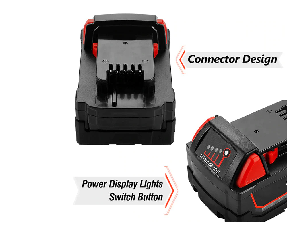 Compatible Replacement Milwaukee Battery M18 18V 12.0Ah Battery - Image 3