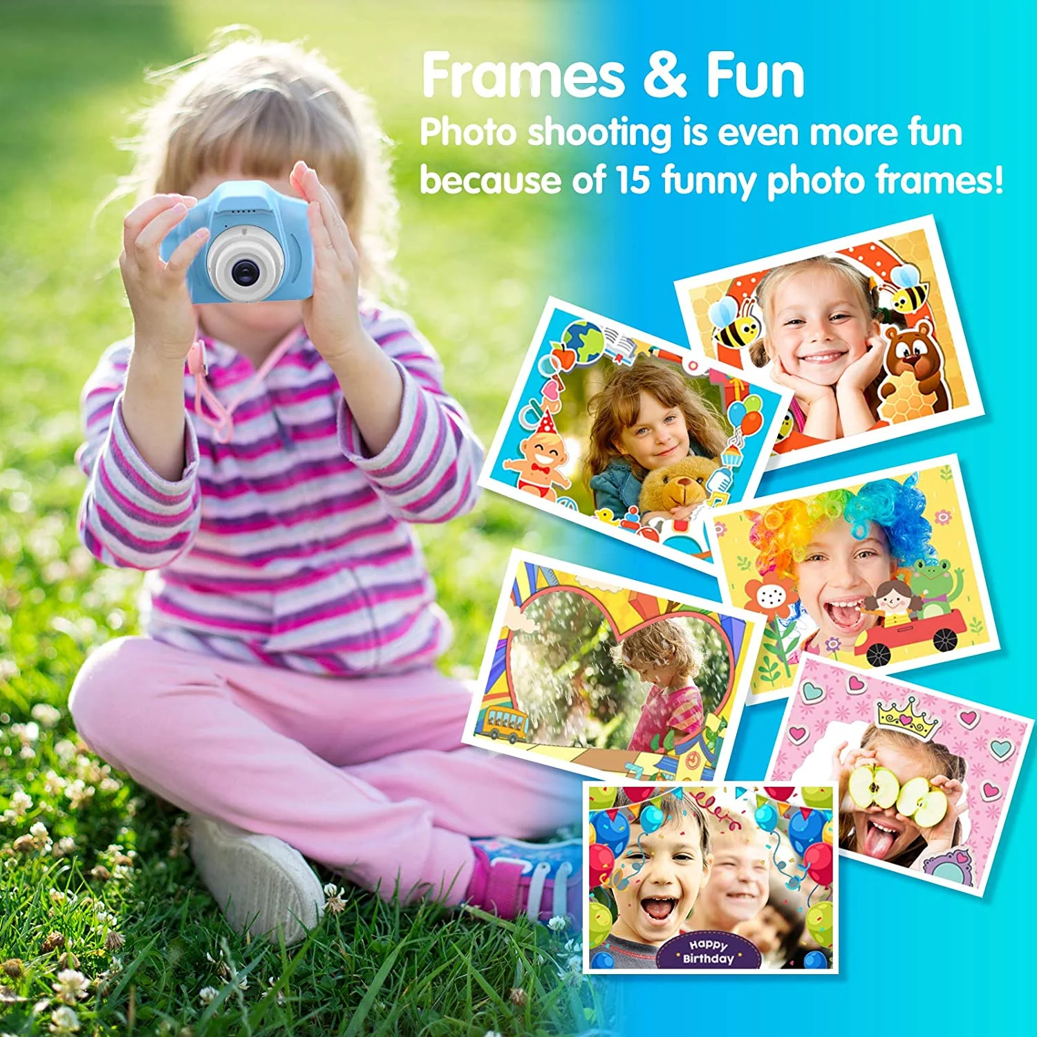 Mini Pink Digital Selfie Camera - Image 10