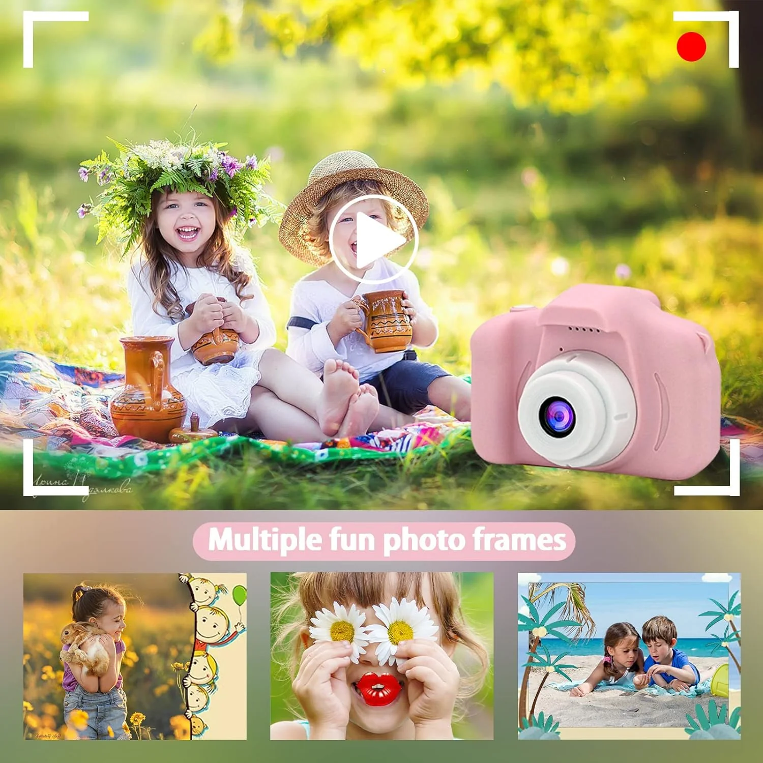 Mini Digital Kids Action Camera for Girls - Image 12