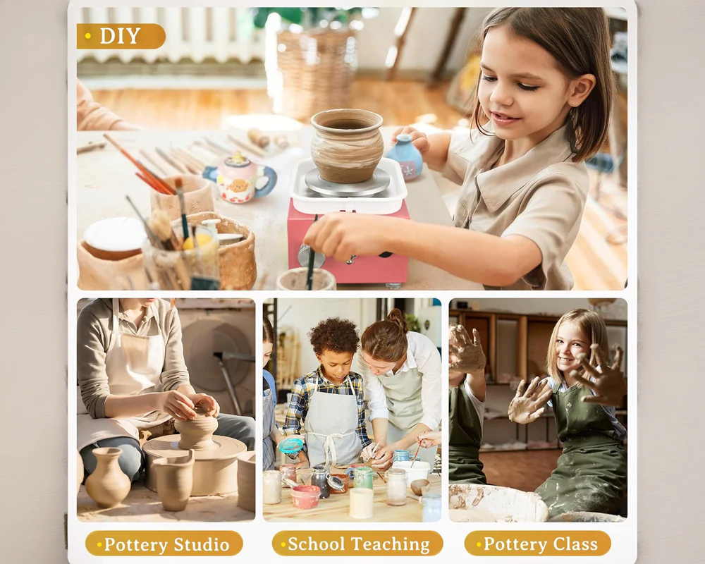 Mini Pottery Wheel Machine - Image 8