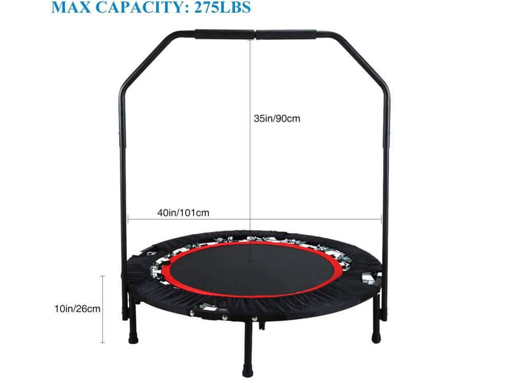 Trampoline Mini Foldable Portable Rebounder - Image 2