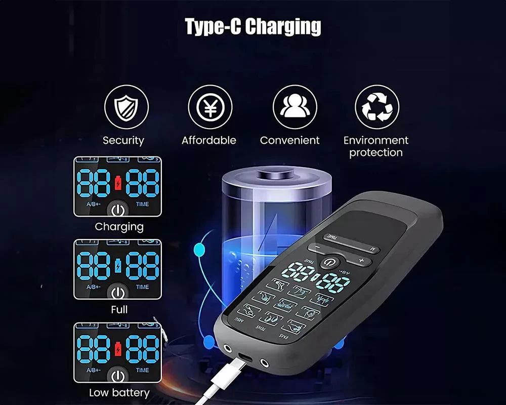27 Modes TENS Machine Muscle Stimulator - Image 5