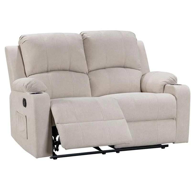 NovaCloud Fabric 2 Seater Recliner Sofa