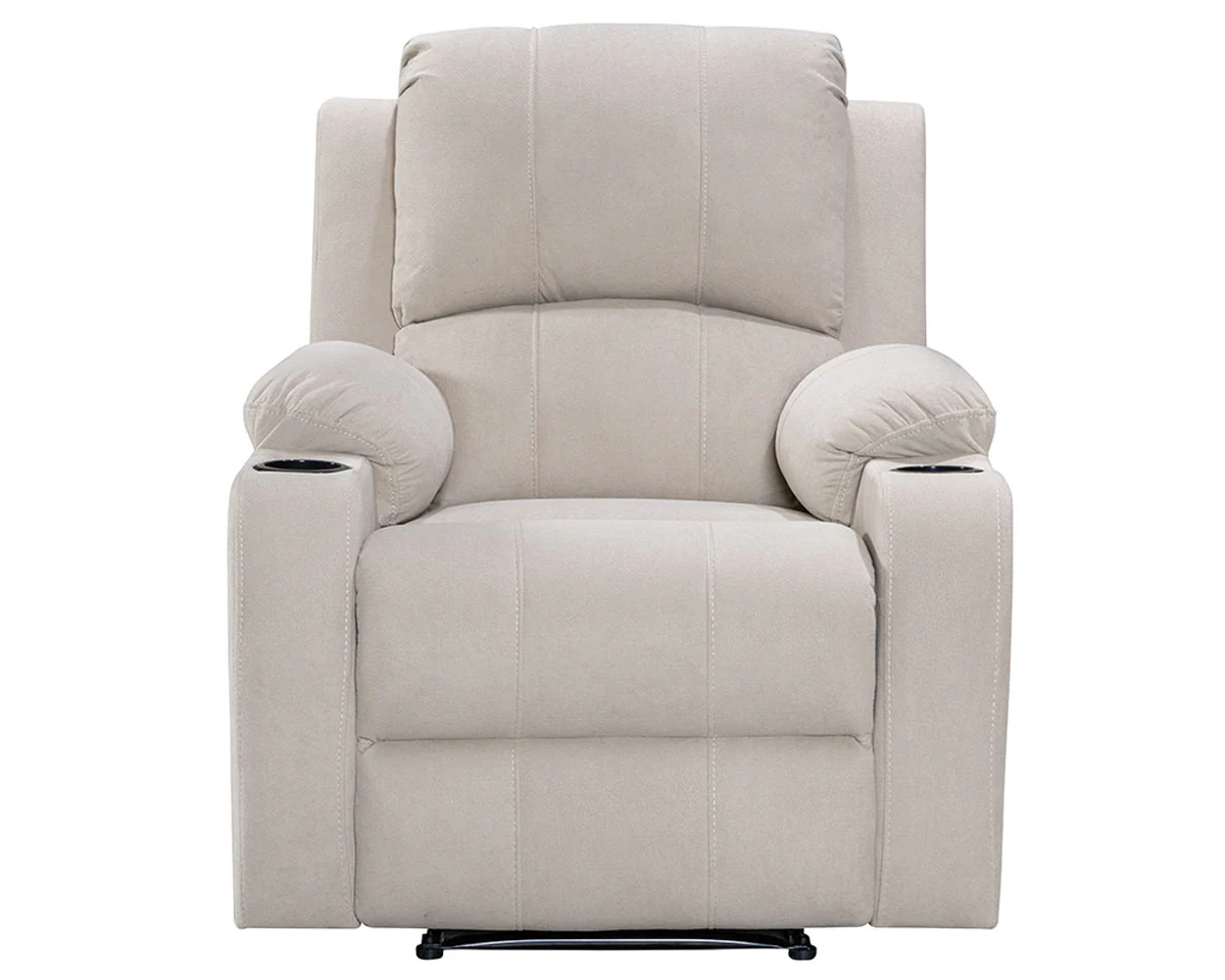 NovaCloud Fabric 1 Seater Recliner Sofa - Image 6