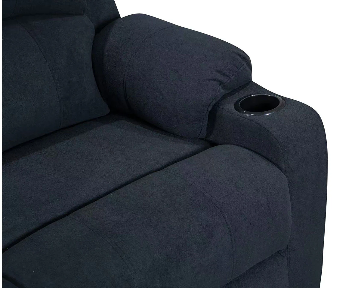 NovaCloud Fabric Recliner Sofa 2 Seater - Image 6