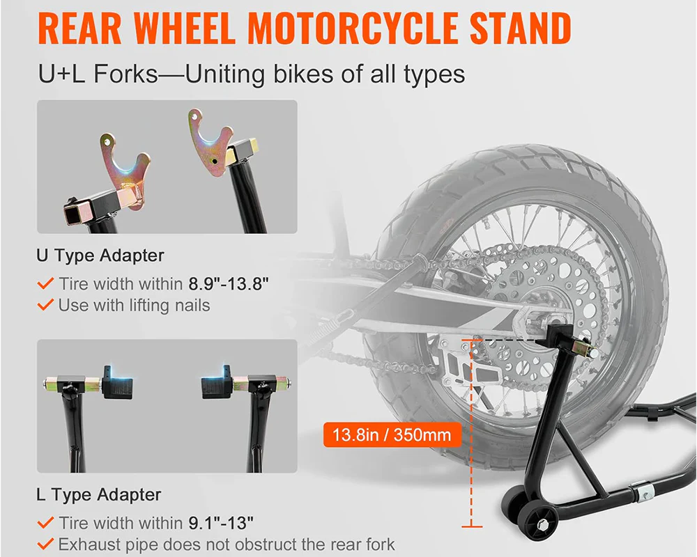 Motorcycle Stand Paddock Stand Lift Universal - Image 6