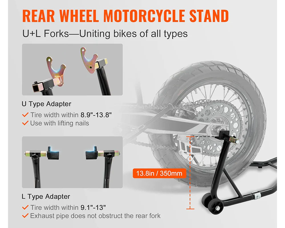 Motorcycle Stand Paddock Stand Lift Universal - Image 9