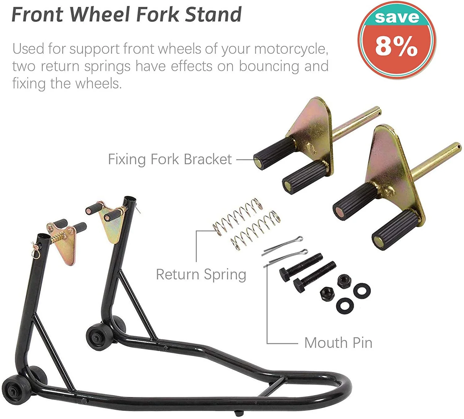 Motorcycle Lift Stand Motorbike Stand - Image 3