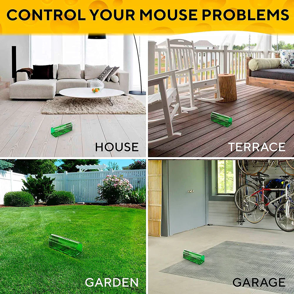 Rat Traps Catch and Release Indoor / Outdoor Mouse Traps Pack of 2 - Image 6