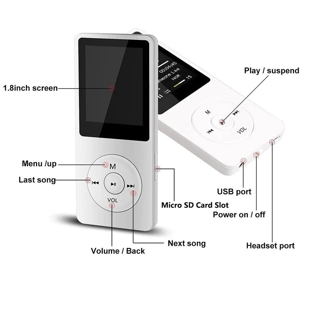 Mp3 Music Players Portable Mp3 Player 8GB - Image 6