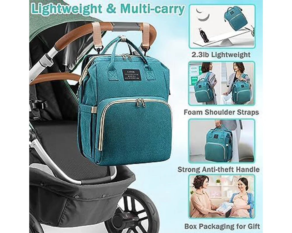 Nappy Bag Mummy Bag 5 in 1 Nappy bag