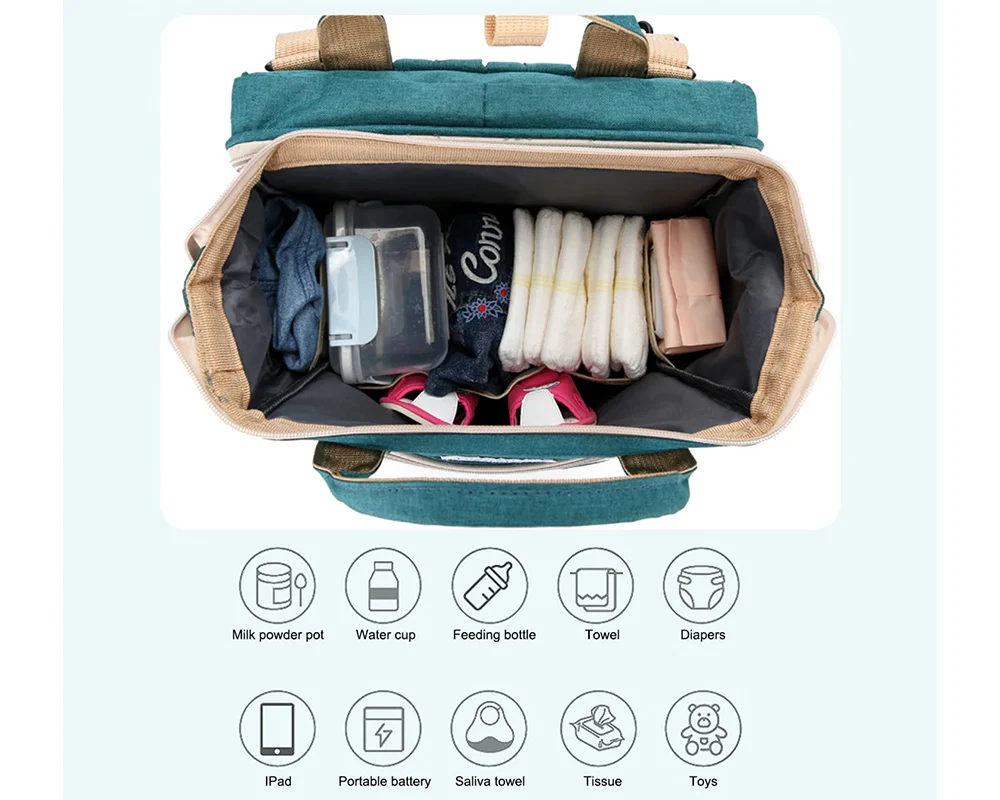 Nappy Bag Mummy Bag 5 in 1 Nappy bag - Image 5