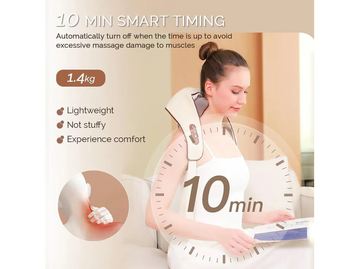 Neck and Shoulder Massager Heated - Image 4