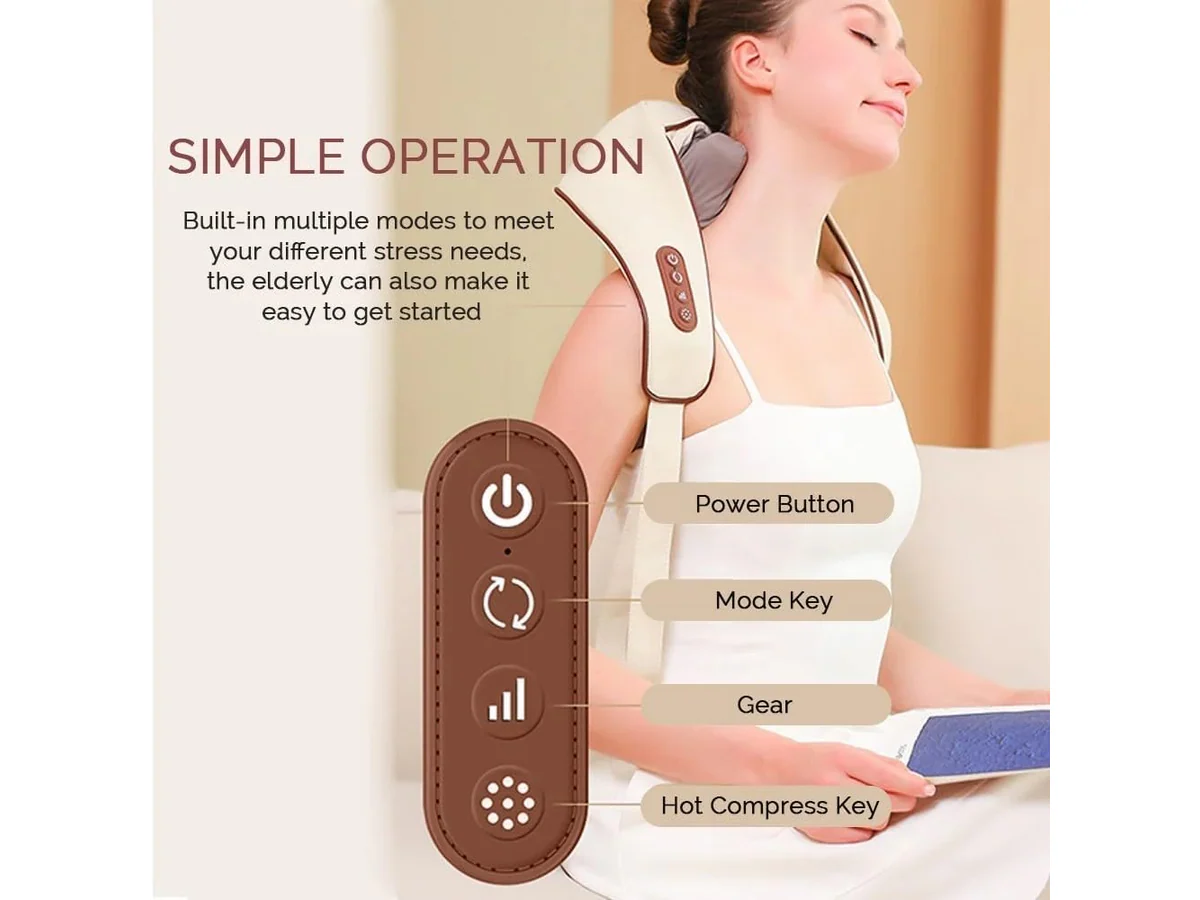 Neck and Shoulder Massager Heated - Image 8