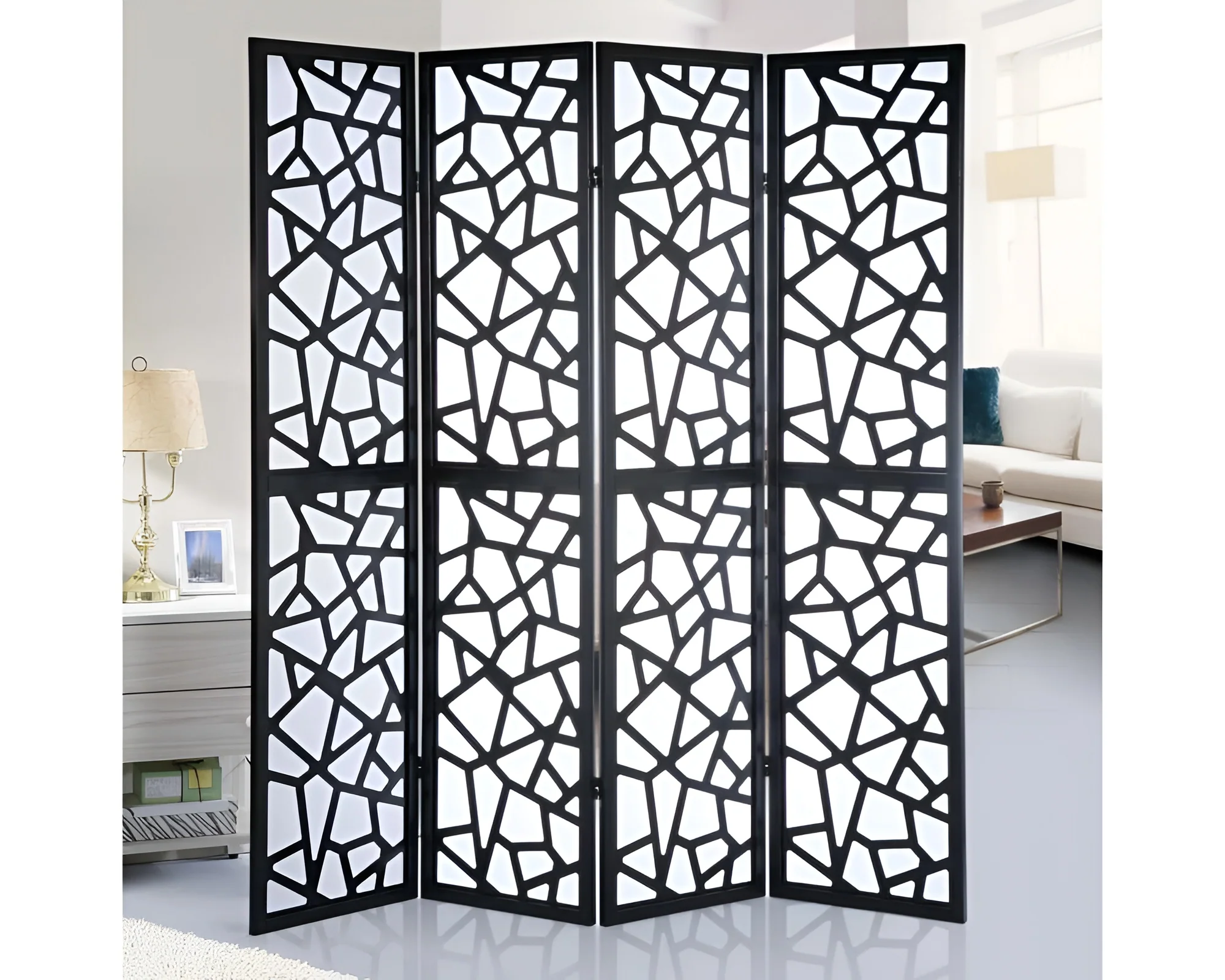 Room Divider Folding Screen - Image 8