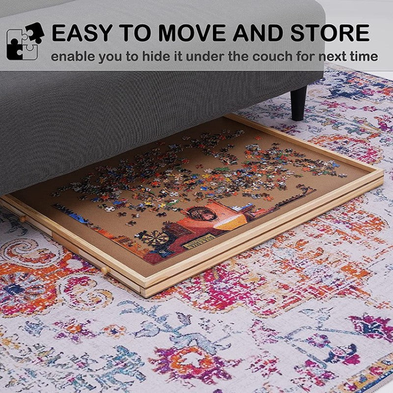 Puzzle Table Craft Board Game Table Jigsaw Game Table - Image 5