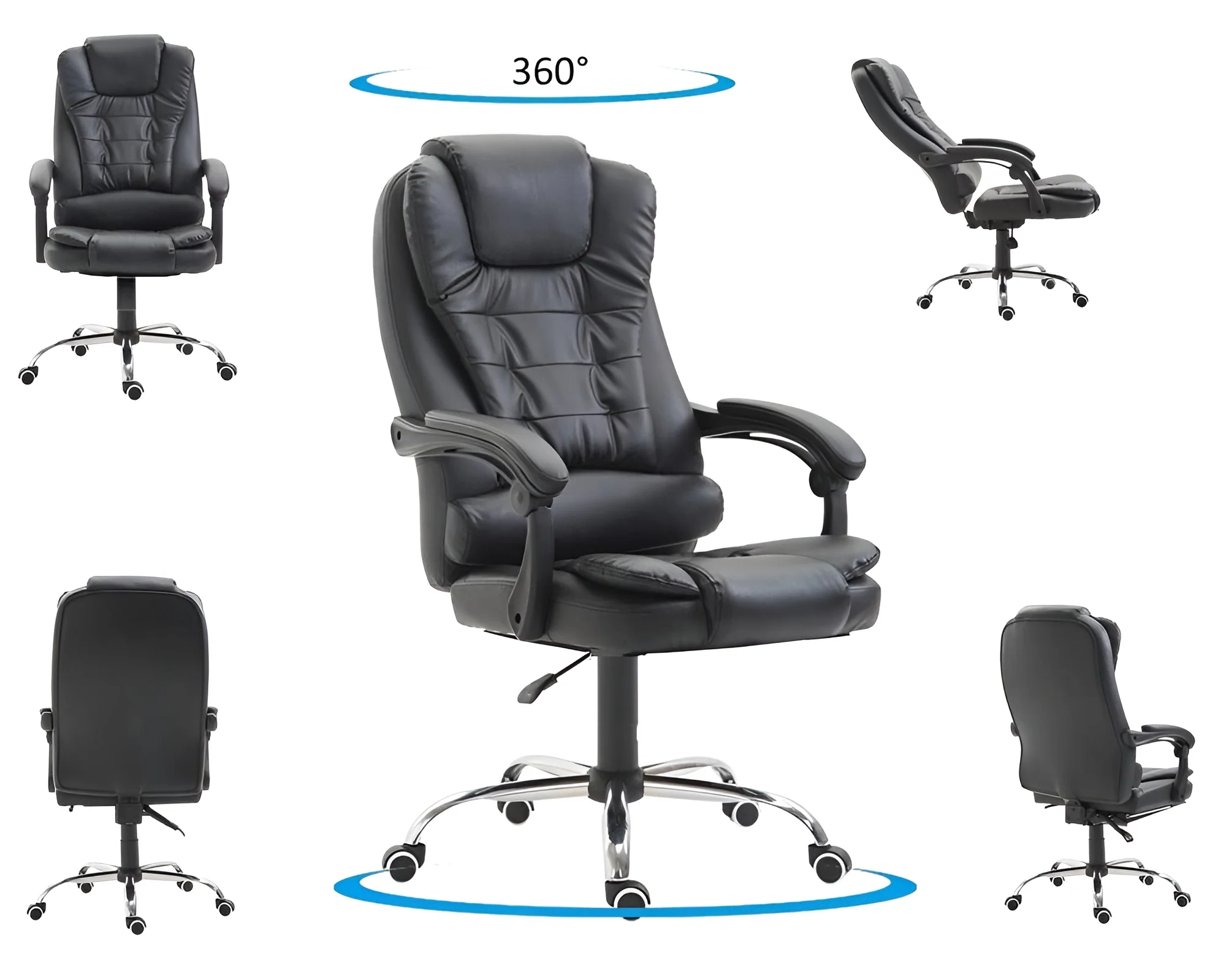 Executive Leather Office Chair - Image 2