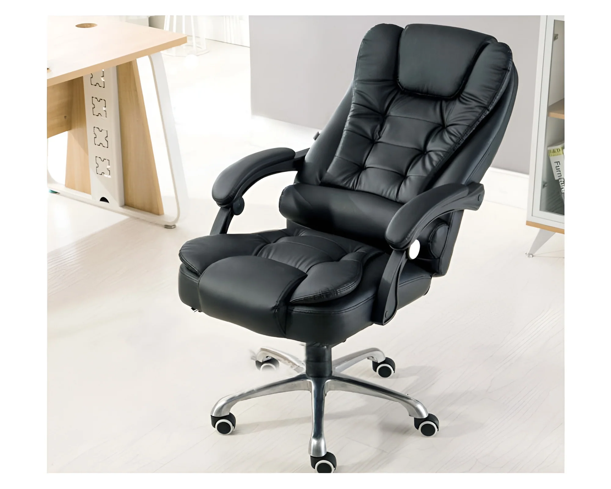 Executive Leather Office Chair - Image 3